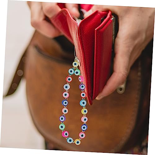 ABOOFAN 5 Pçs Amuletos De Celular De Polímero Maligno Telefone Smartphone Cordão De Mão Móvel Cordão