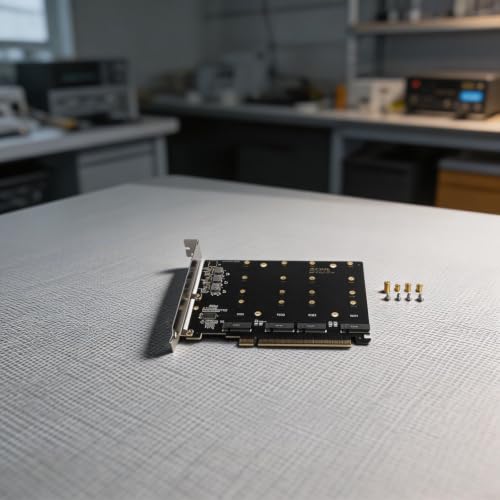 Adaptador PCIe x16 BlissfulAbode para solucionar la falta de espacio M.2 NVMe 4