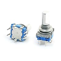 Algopix Similar Product 9 - uxcell 2PCS 6mm Metal D Shaft 5 Pins