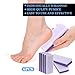 YBEATY 6 Pcs Foot Pumice Scrubber Ped File Foot Pumice Stone Exfoliator Scraper Pedicure Remover for Feet Hard Skin Callus Dead Skins Shower Smooth Feet Heels Cracked Heel Repair Stocking Stuffers