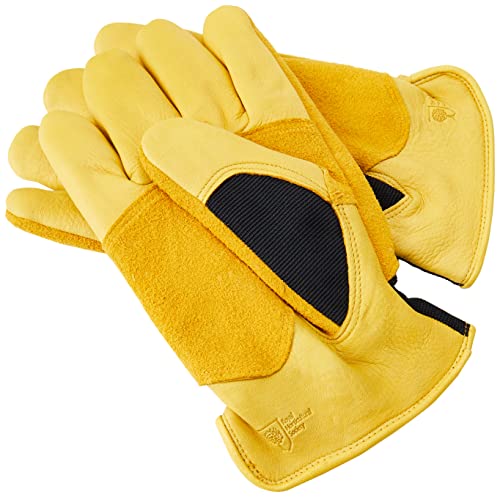 Guantes de jardinería impermeables Wagner Premio Dry Touch de cuero resistente 3
