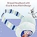 Disney Girls' Winter Earmuffs and Kids Set, Frozen 2 Ear Warmers Ages, Light Blue, Gloves-Age 4-7