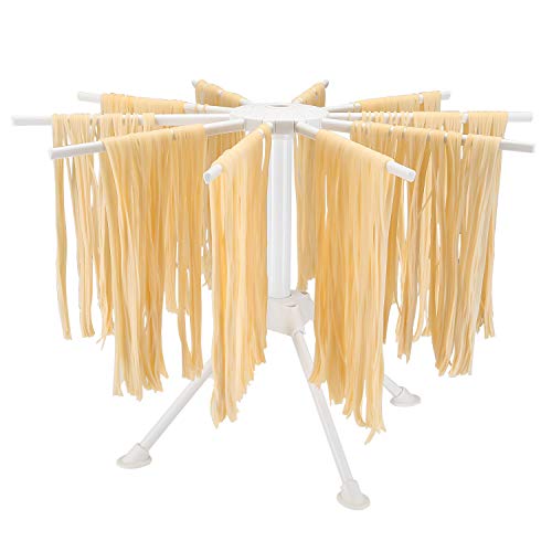 Hin Plus Pasta Drying Rack Collapsible (White)