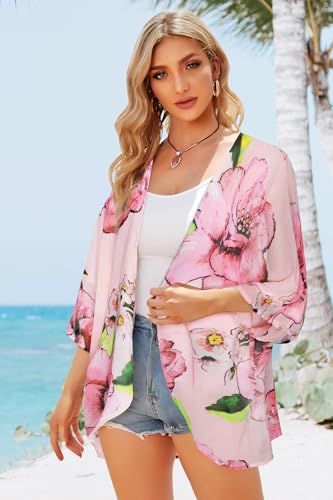 Image of Swimsuit Coverups for Women Sarong Beach Bikini Wrap Sheer Short Skirt Chiffon Scarf for Swimwear