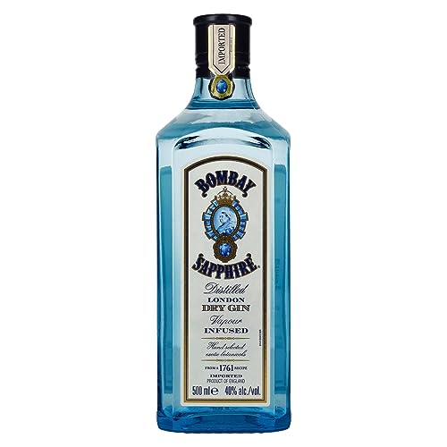 Bombay SAPPHIRE London Dry Gin 40% Vol. 0,5l