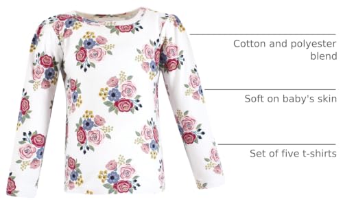 Image of Hudson Baby Baby-Girls Long Sleeve T-Shirts