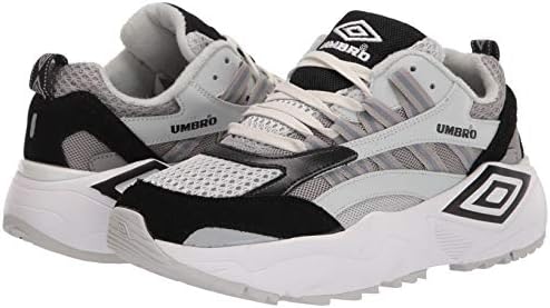 Umbro Men's Neptune Sneaker, Nimbus Cloud Black Griffin White, 9.5 US Review | Image 6