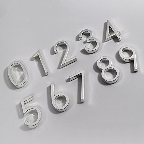 Door Numbers Self-Adhesive Address Numbers Metal