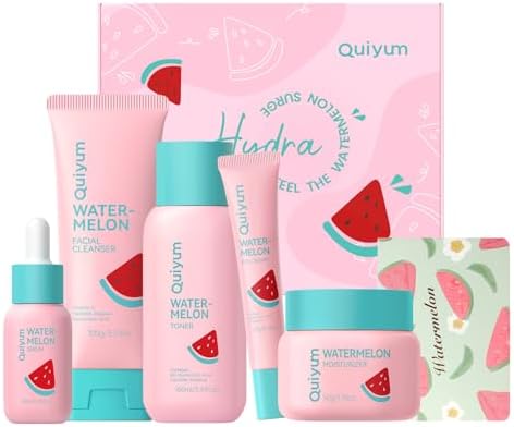 QUIYUM Watermelon Skin Care, Skin Care Sets for Women, Skin Care ...