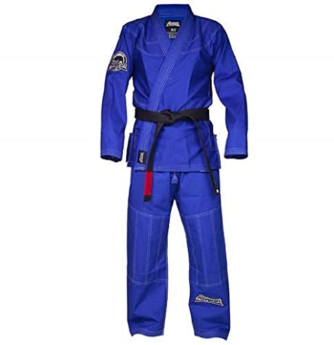 Revgear Huntington All-Around GI | Kimono Fit | Best elements of classic Brazilian Jiu Jitsu Gi's (Blue, A1)