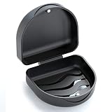 Retainer Case Denture Case: BVN Orthodontic Dental Case, Slim Braces Case, Mouth Guard Case, Denture