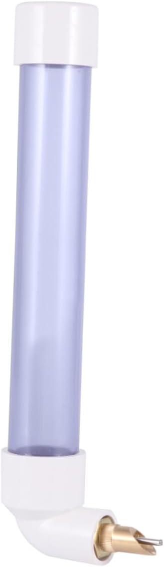 Parrot Water Bottle Automatic Drinking Feeder Small Size Plastic 250ml | Leakproof Design, Easy to Take Apart and Wash, Blue Finish, Suitable for Canaries and Parrots