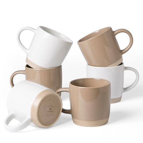 Set de 6 tazas de café Stoneware 13 oz