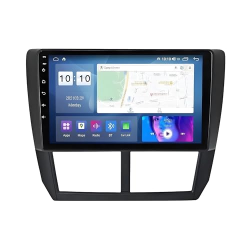 �p�̃X�o�� �p�̃t�H���X�^�[�p 9�C���` �J�[���W�I�X�e���I �p�̃C���v���b�T�p 2008-2012 Android 13 4GB+64GB Carplay AUTO���� �A���h���C�h�I�[�g