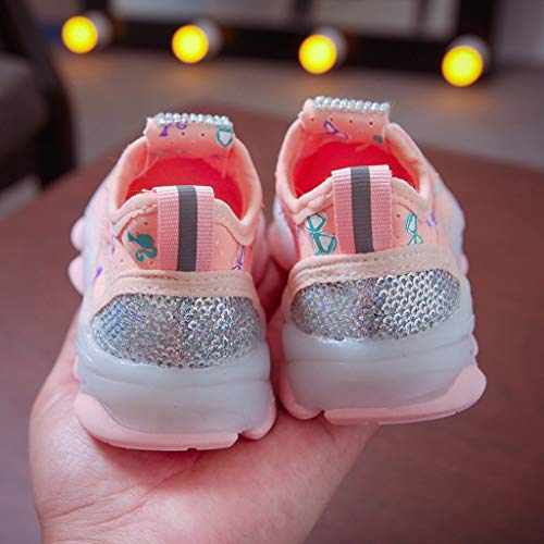 Kids Light Up Shoes Low Top Cool Rechargeable Flashing Unisex Run Sports Crystal Dancing Sneakers2