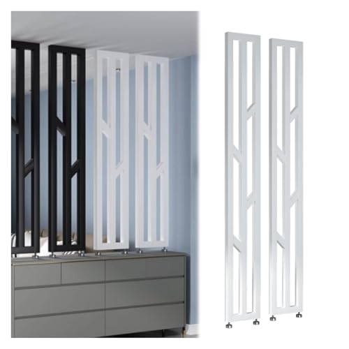 2 postes de metal de suelo a techo, columnas divisoras de habitación, no necesita taladro, valla para partición de pared de 50 240 cm de alto (natural 190 cm/74.8 pulgadas/1.9 m)