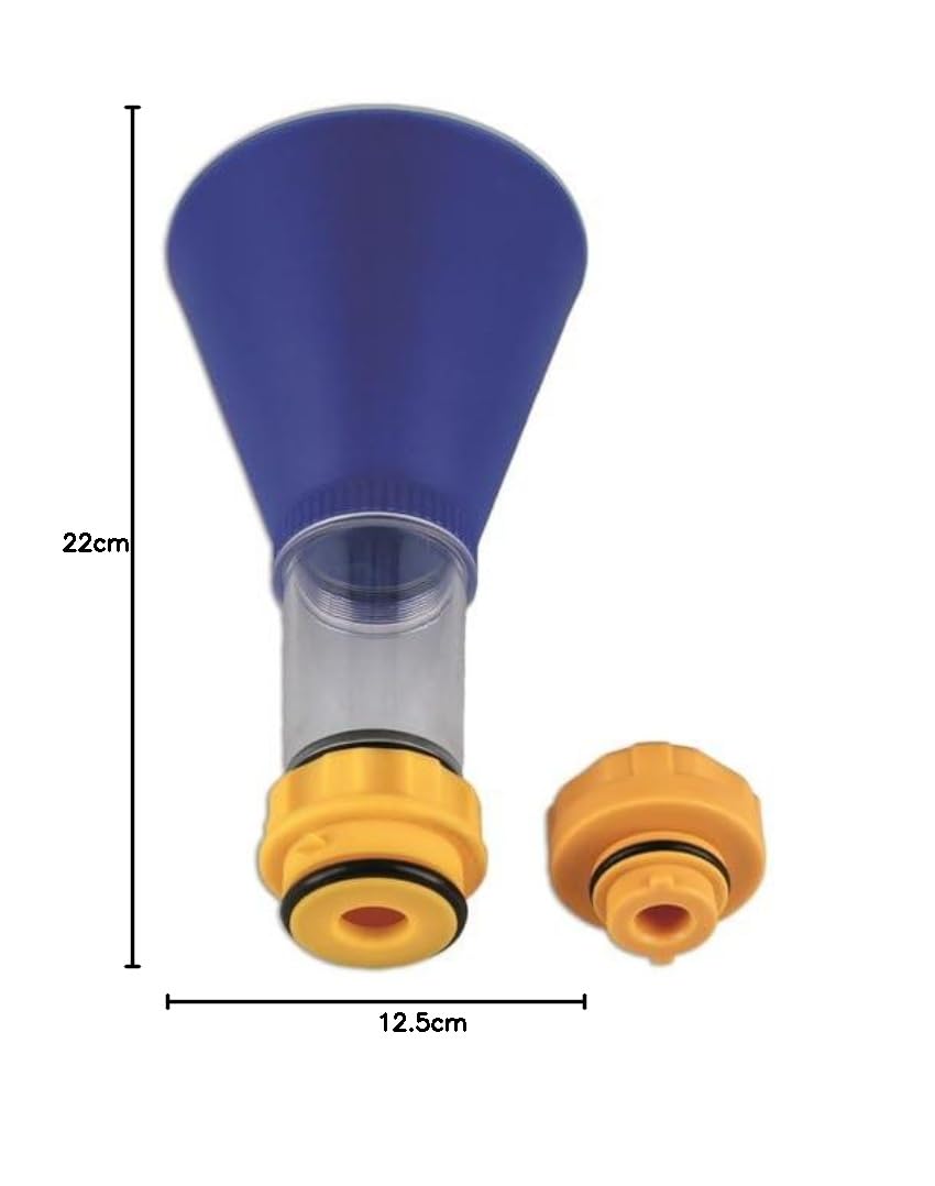 LASER TOOLS 8302 Embudo relleno aceite transparente/azul