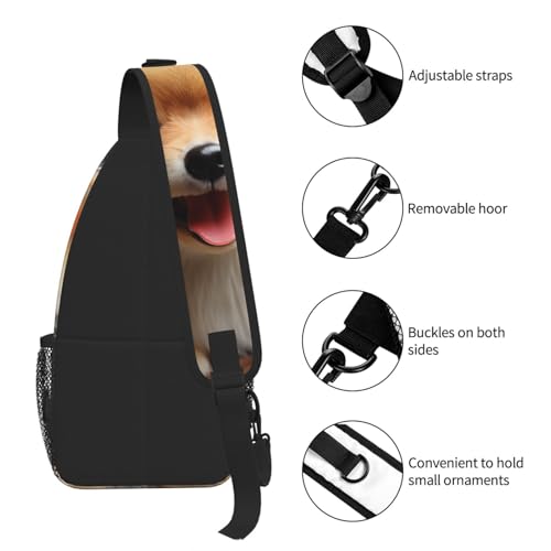 Morrales Sling Urbanos para Adultos Negro miniatura 7