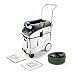 Produktbild Festool Absaugmobil CTL 48 E AC CLEANTEC (mit High Performance Hauptfilter, SELFCLEAN Filtersack, Entsorgungssack, Saugschlauch, Schubbügel)