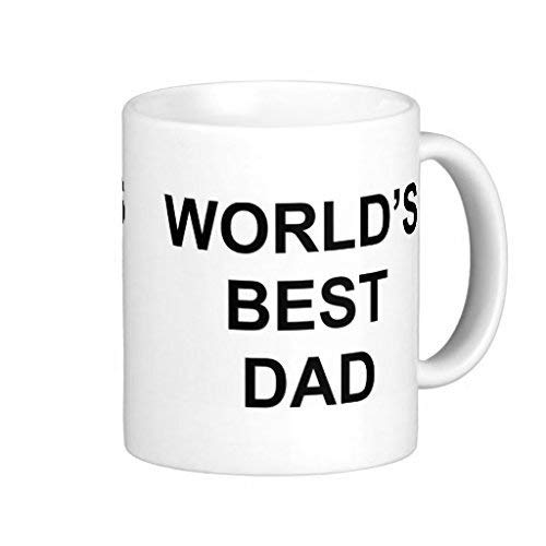 Pioenfly Worlds Best Dad Classic White Coffee Mug