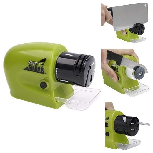 Amolador E Afiador Elétrico De Facas Tesouras Swift Sharp
