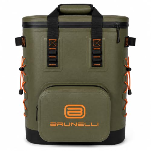 BRUNELLI Kühlrucksack 30L – Wasserdichter Premium Isolier-Rucksack mit TPU-Material,...