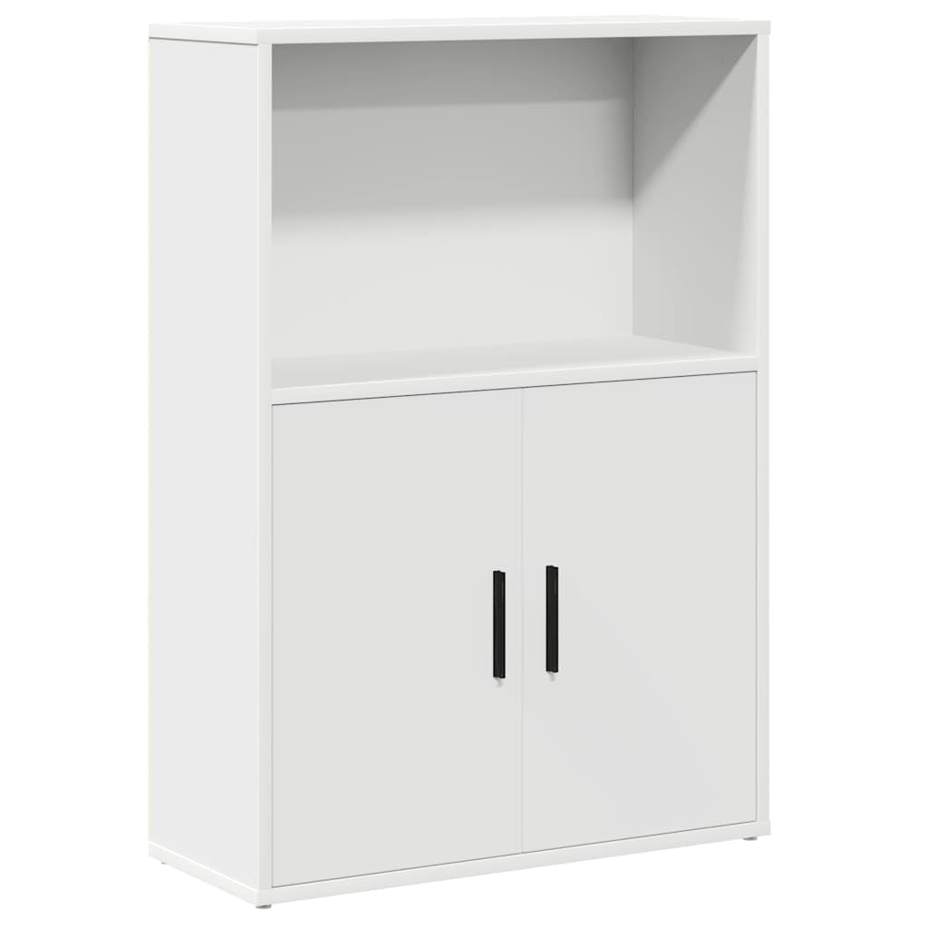 Generisch Bücherregal Weiß 60x24x85 cm Holzwerkstoff,Möbel,Regalsysteme,Bücherregale Bücherschränke-860409