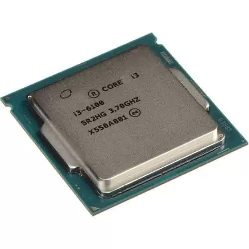 Image of 6th Generation Desktop Processor Core i3-6100 3.7 Ghz LGA-1151, 2 Cores 4 Threads 3 MB Smart Cache Compatible for 6th 7th Gen Series Motherboard | (OEM) Tray Processor | Without Fan | NO Box