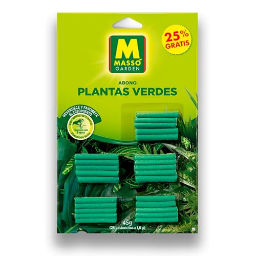 Abono en Bastoncitos para Plantas Verdes 25 Unid. MUY EFECTIVOS | Fertilizante en Bastoncillos Nutrición Completa 3 Meses | Abono Liberación Lenta NPK 12-7-7 Plantas Interior y Exterior | Nexum Market