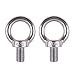 Eowpower M20 Male Thread Machinery Shoulder Lifting Ring Eye Bolt