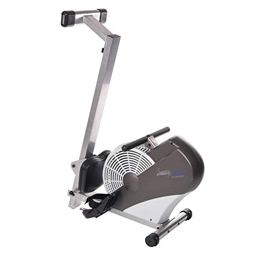 Image of Stamina ATS Air Rower Machine with Smart Workout App - Foldable Rowing Machine with Dynamic Air Resistance for Home Gym Fitness - Up to 250 lbs Weight Capacity
