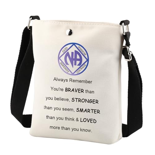 Na Sobriety Crossbody Bag Na Recovery Gifts Sobriety Narcotics Anonymous Gift Cell Phone Crossbody Purse Na Addiction Gifts
