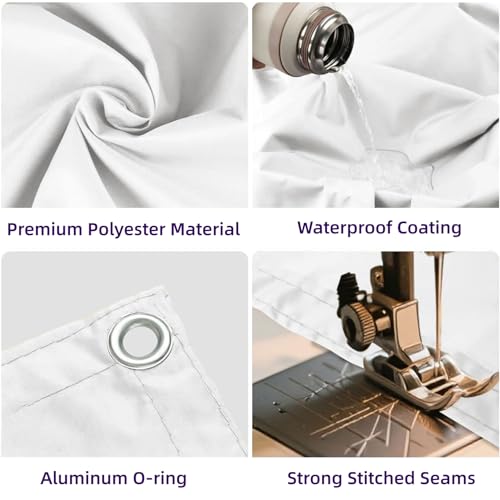 Protection UV 98% voile d'ombrage imperméable 525x620 cm