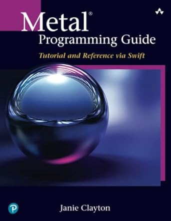 Metal Programming Guide: Tutorial and Reference via Swift