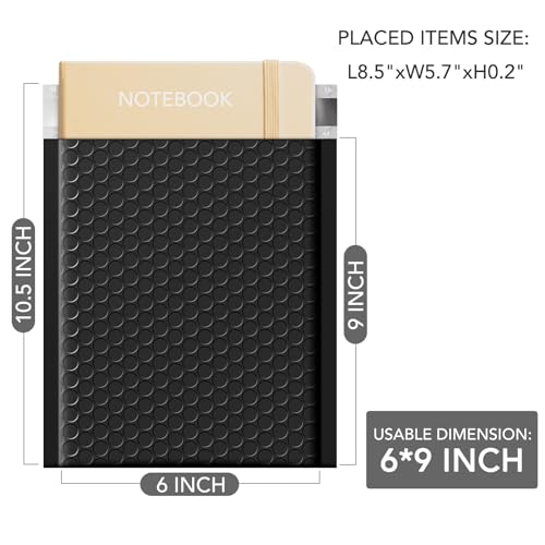 image for GSSUSA GSSSUSA Bubble Mailers 6x10 Inch 25 Pack Padded Envelopes Usabl