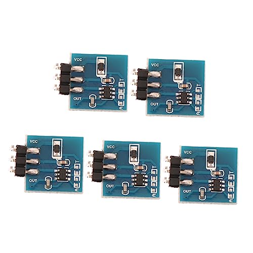 CIYODO 15 Pcs Module Toy Traffic Cone Single Modifies Sensor Board Single Channel Sensor Capacitive Switch Touch Sensor Board Button Touch Key Capacitive Touch Switch Blue