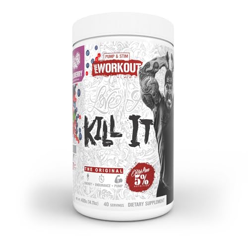 Image of 5% Nutrition Kill It Pre Workout Powder with Creatine (Wildberry)