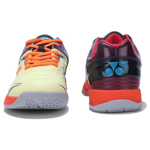 Image of YONEX AKITA Badminton Shoes |Non Marking | Ideal for Badminton,Squash,Table Tennis,Volleyball | Non-Marking Sole |TRU Cushion |Durable Skin Light|Synchro-Fit Insole|Toe Assist Shape|Hexa Grip |Light Weight|Lateral Shell|Extra Cushioning|Snap Back Action|
