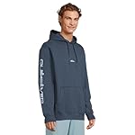 Quiksilver mens Passage Logo Hoodie - Image 2
