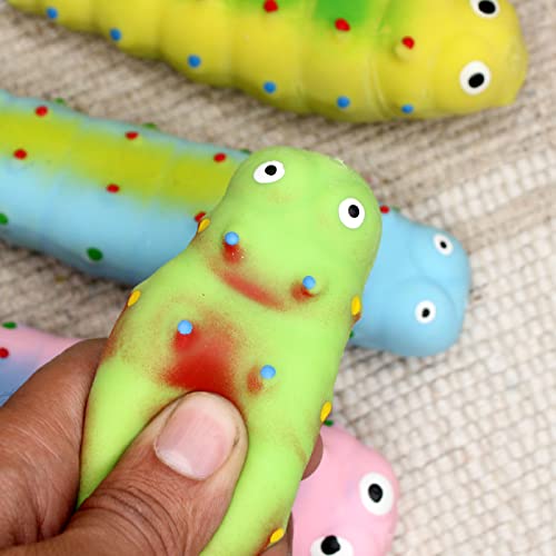 Image of Baal Anti Stress Squeezable Soft and Streachy Slug Toy for Kids and Adults Mind Relaxing