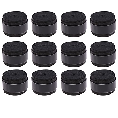 BESPORTBLE 12Pcs Fita Do Aperto Da Raquete De Tênis Raquete de Tênis Grips Overgrips Raquete Anti- S