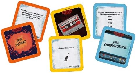 Larousse- Stranger Things The Great Game Quiz, Color, Multicolor. (LARD0003), German language