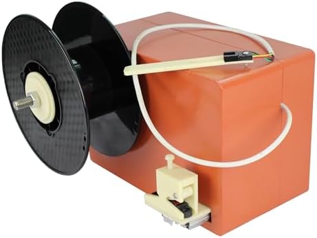 Coil Winding and 3D Filament Extruder Recycler Machine, Adjustable Speed for PLA ABS PVA Materials, Ideal for 3D Printing Enthusiasts and Recycling Projects (Reels)