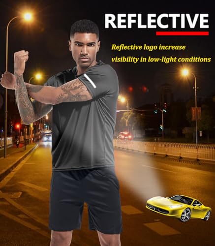 Image of Boyzn 1 or 3 Pack Men's Workout Running Shirts, Dry Fit Moisture Wicking T-Shirts, Sports Gym Athletic Short Sleeve Shirts