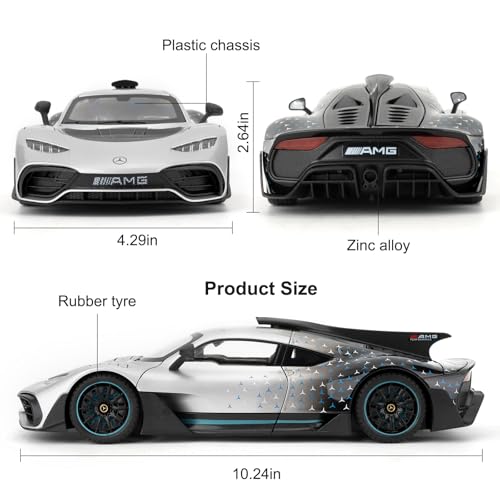 Modelo de Auto AMG ONE 1:18 con Luz y Sonido miniatura 2