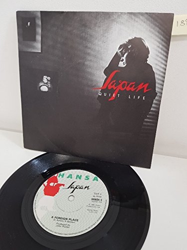 JAPAN, quiet life, side B a foreign place, HANSA 6, 7'' single