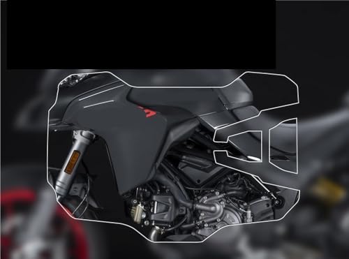 Film combiné d'instruments moto pour corriger les reflets et rayures - 3