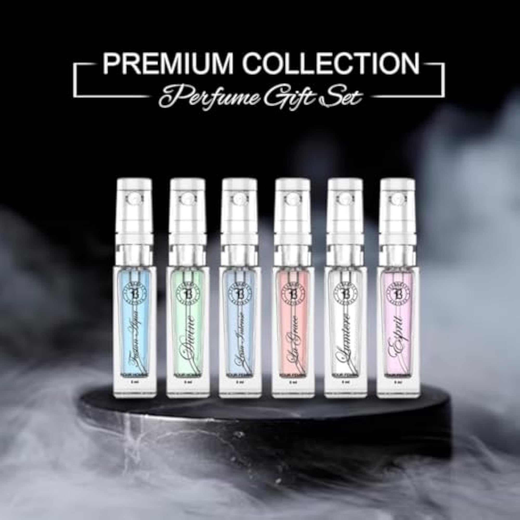 Perfume Set - 6 x 8 ml Premium Eau de Parfum Gift