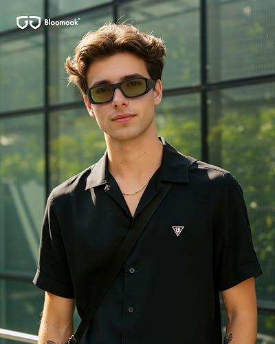 Image of Bloomoak 99% Blue Light Blocking Glasses,Nighttime Sleep,Fully Wraparound Your Eyes with No Leaks for Side Glare