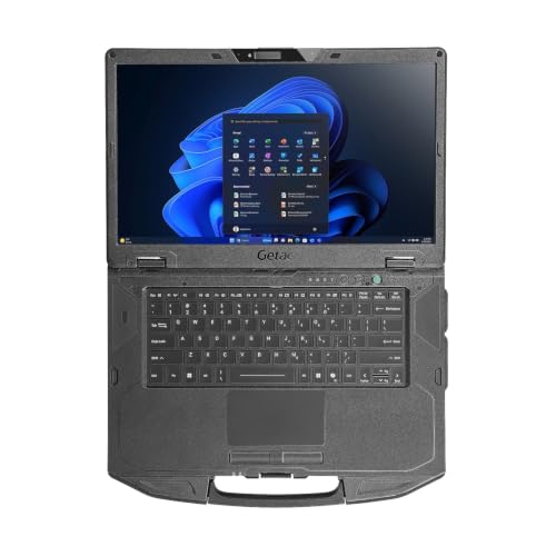 Image of Getac S510 Rugged Laptop, Ultra 7 155U, 15.6 inch FHD Touch, 32GB, 1TB, Webcam